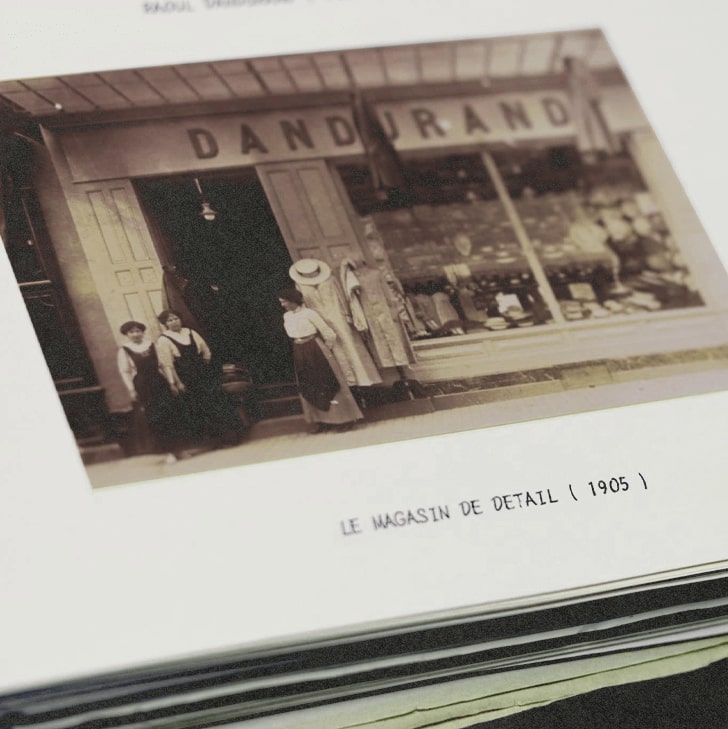 Photo du magasin de détail DANDURAND - 1905